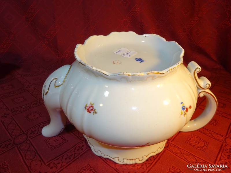Zsolnay porcelain, antique, teapot with shield seal, without lid. He has!