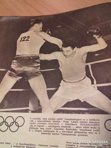 A melbournei olimpia - folyóirat,1956,sport,sporttörténet , olimpiai játékok