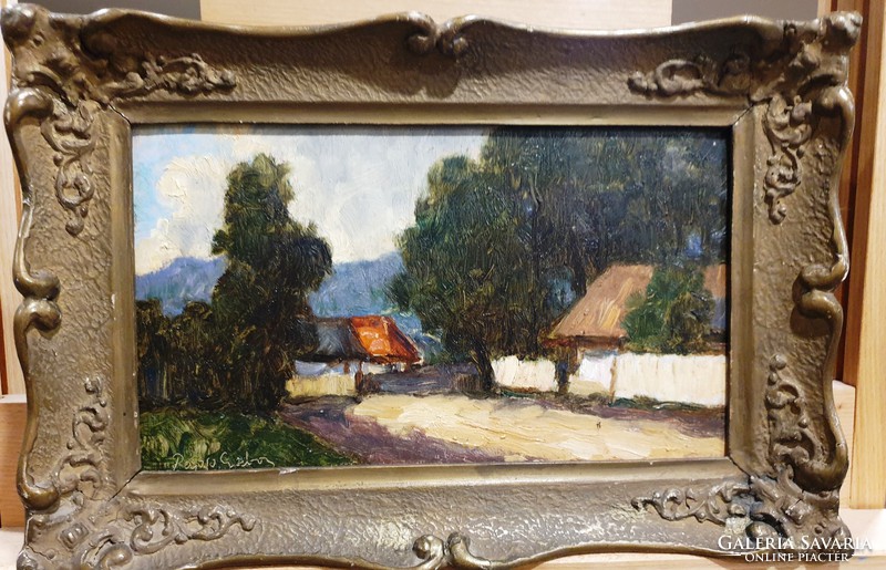 Papp Gábor (festő, 1872–1931) UTCARÉSZLET-