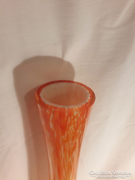 Giant Murano colored heavy thick-walled glass vase floor vase 71.5 cm
