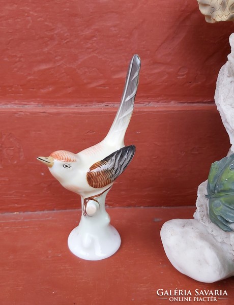 Rarely raven house bird, nipple, figurine, porcelain, collectibles