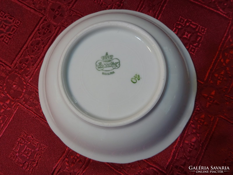 Bareuther Bavaria német minőségi porcelán savanyúságos tálka, átmérője 13 cm. Vanneki!