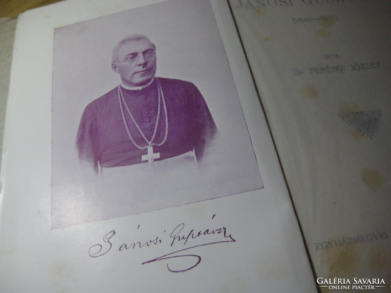 Gusztáv Jánosi / Bishop of Veszprém 1841-1911 / translator