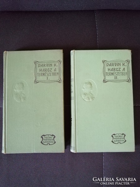 Darvin Károly Harcz a természetben 1-2. kötet 