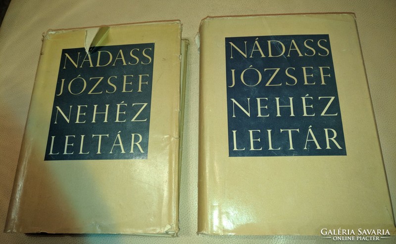 Nádass József: Nehéz leltár l-ll. kötet  1963