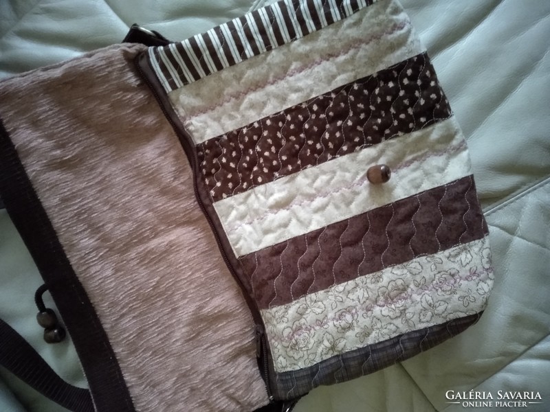 Textil , egyedi készitésü táska