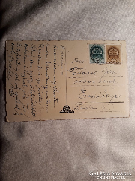 Postcard from Szatmárném (used) 1941