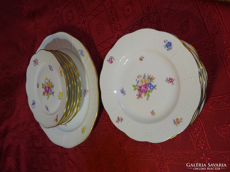 Herend porcelain, hbc pattern cake set for 12 people. He has!