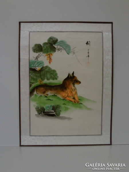 Kutya, kínai festmény