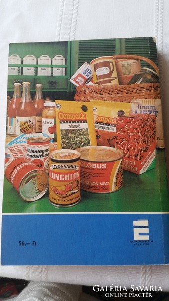 A cheerful festive publication of Hungarian cuisine by artists with a spoon 1981