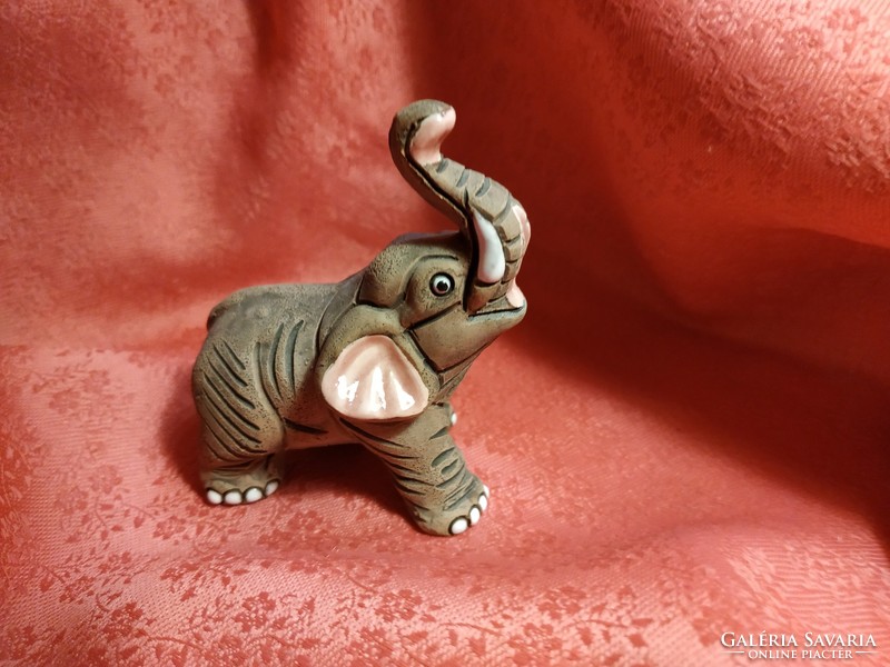 Lucky ceramic elephant