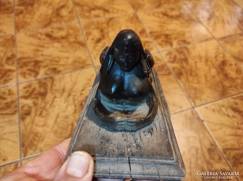 Empire stílusú Szfinx szobor fàbol, különleges egyedi, ritka darab