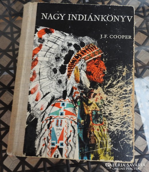 Nagy Indiánkönyv J. F.  Cooper
