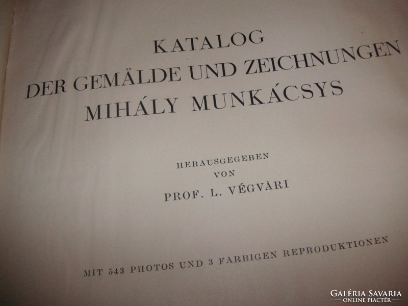 Munkácsi Mihály  művei, rajzai , német  nyelvű