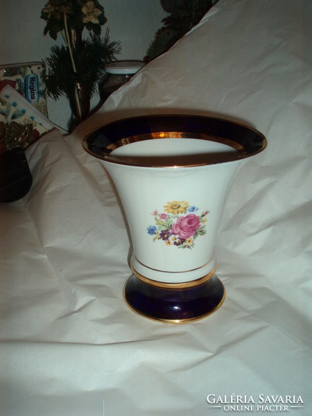 Vintage Royal Dux porcelán váza