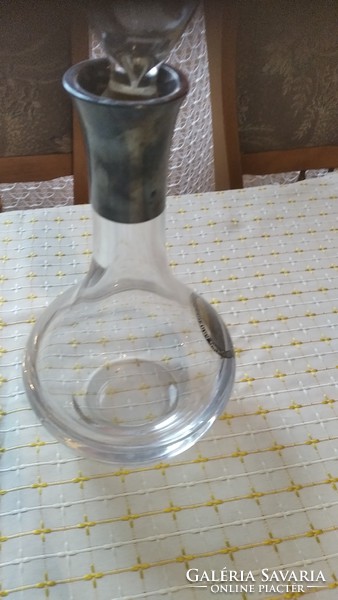 Crystal bottle glass