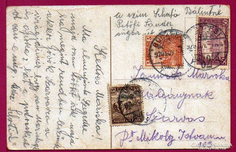 C - 013 Budapest 1920 Andrássy út (with nice rent relief)