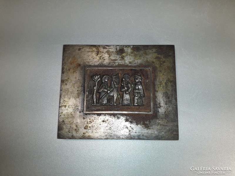 Tevan margit metal ornament box unmarked