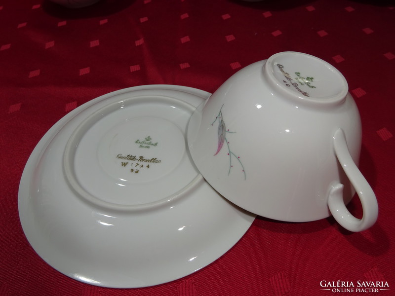 Eschenbach bavaria német porcelán három személyes teáskészlet. Vanneki!