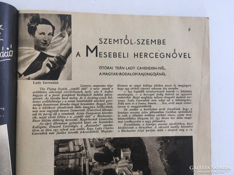 Ünnep, 1938. szeptember 1, V. évfolyam, 17.szám (Horthy Miklós németföldön beszámolóval és fotókkal)