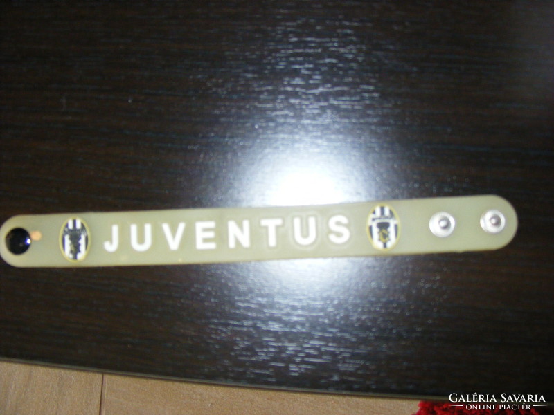 Juventus fan bracelet for football, soccer, collectors from the 90s