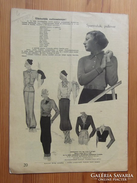The New Times fashion magazine autumn 1935
