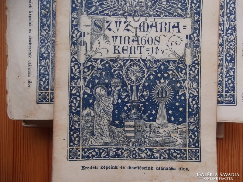 Mária kert monthly magazine - the happy. Honoring the Virgin 1906-1912 (list of 46 below)