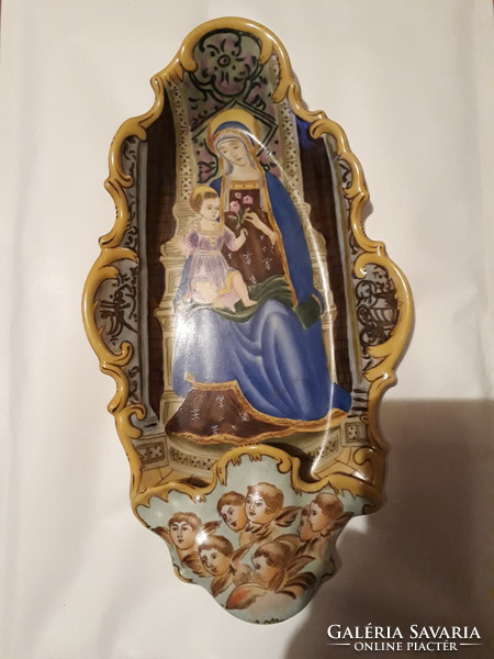 1874 Württemberg 34cm rare holy water container