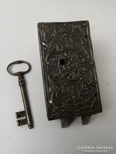 Barokk ajtózár - Baroque antique door lock