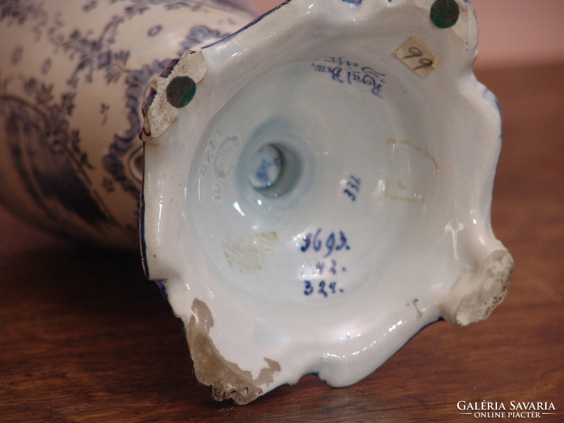 Royal Bonn jelzett porcelán kandalló dísz v. váza
