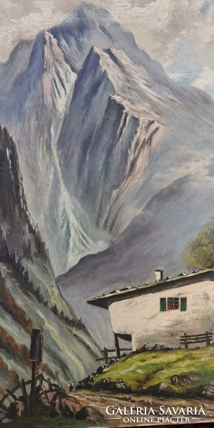 FK/004 - Ismeretlen festő – Alpok