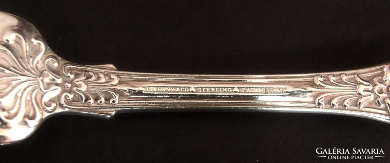 Tiffany silver fork, 6 pcs.