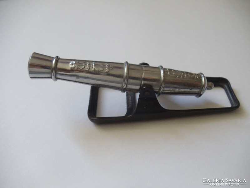 Cannon-shaped corkscrew / vintage cannon corkscrew