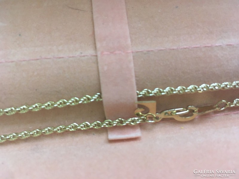 Meseszép Új Pierre Cardin fonott aranyozott karkötő és nyaklánc az 1970-es évekből