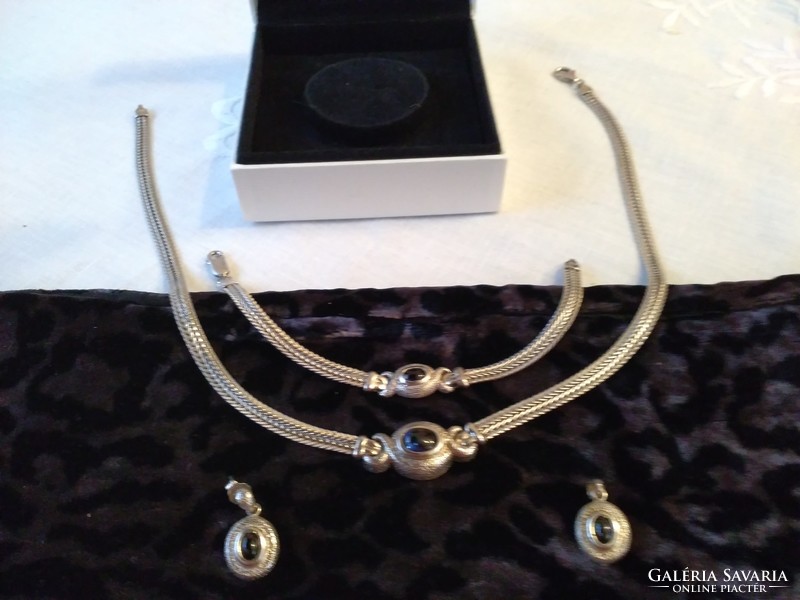 Silver jewelry set 40 gr