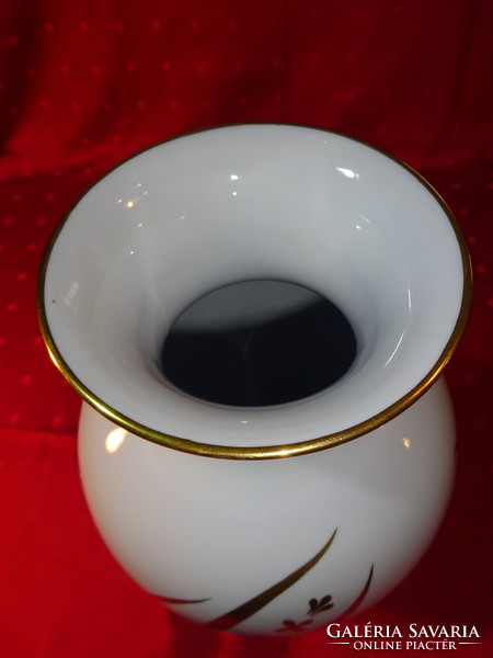 Herendi porcelán, 7001 típusszámú, aranyozott váza, magassága 32 cm. Vanneki!