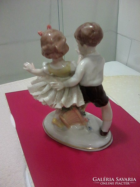 Rare, German porcelain, charming dancing couple. Great as a gift!