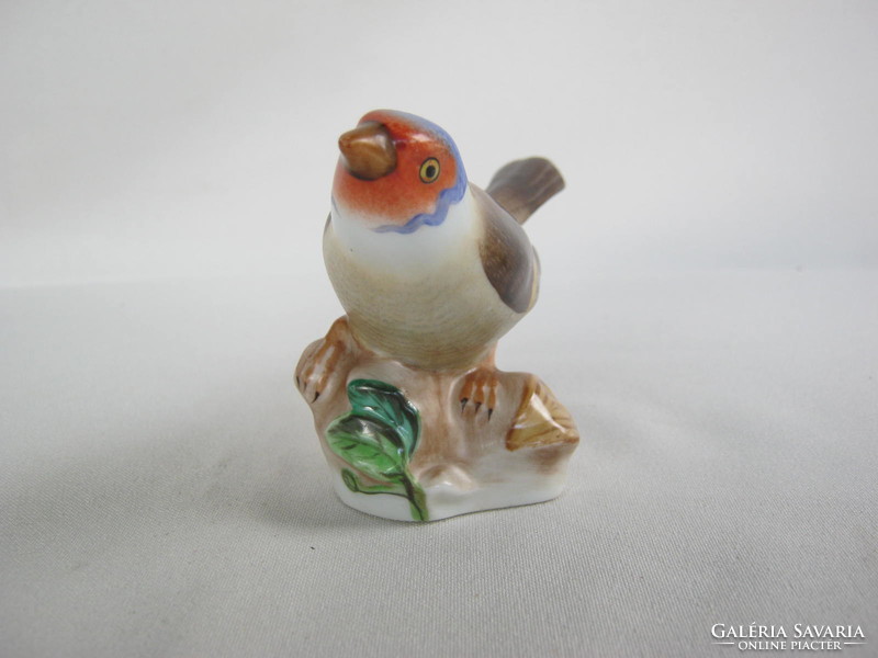 Herend porcelain singing bird