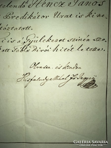 Tekintetes Nemes Győr vármegyének 1836. évi kisasszony Hava 11. napján tiszt újító széke jegyzőkönyv