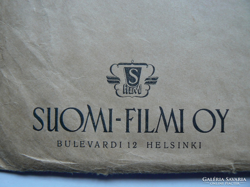 2 pcs Finnish film art color photo rarity, circa 1960 (2 pcs 12,2x18,3 cm) original