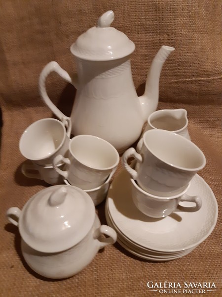 Boch la louviere belgium porcelain coffee set