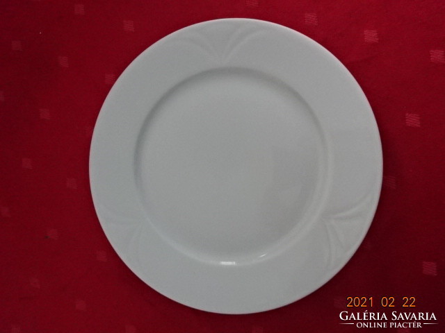 Lowland porcelain, white, printed pattern cake plate, diameter 20 cm. He has!