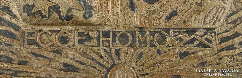 1D349 Bánszky Sándor : "Ecce Homo" 39.5 x 28.5 cm