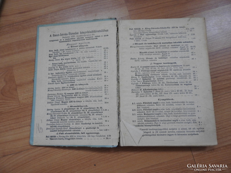 Antik német nyelvű  _ Schul - Bibel mit Bildern Regeln für  die deutche Rechtchrei Lehr - und Übungs