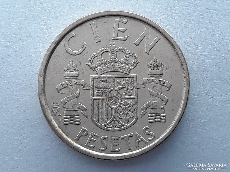 Spain 100 pesetas 1986 - Spanish 100 pesetas 1986 foreign money, coin
