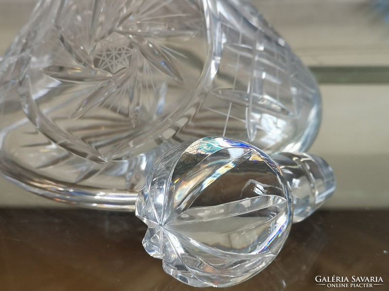 Ajka crystal hungaricum, decanting bottle