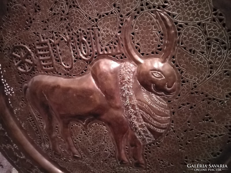 Copper wall decoration, antique Asian, mohenjodaro