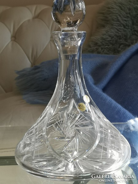 Ajka crystal hungaricum, decanting bottle