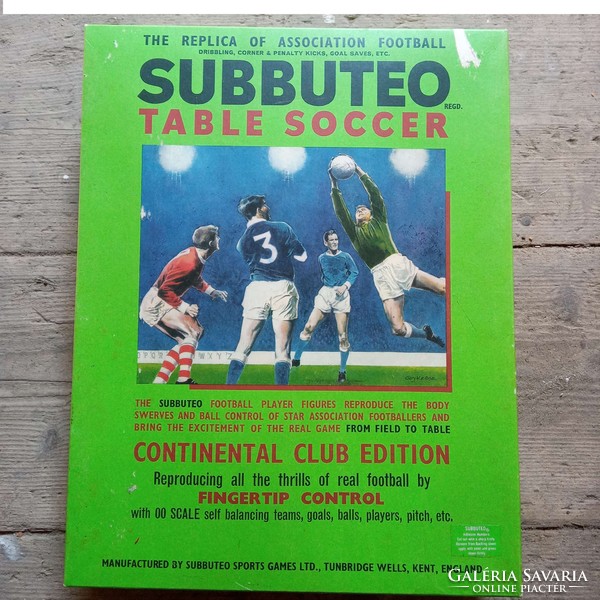1970s vintage subbuteo football-soccer game.Board game.