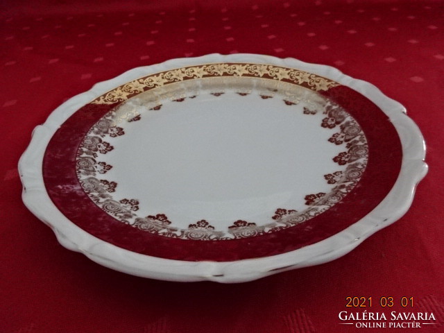 Schmidt Brazil porcelán süteményes tányér, átmérője 19 cm. Vanneki!